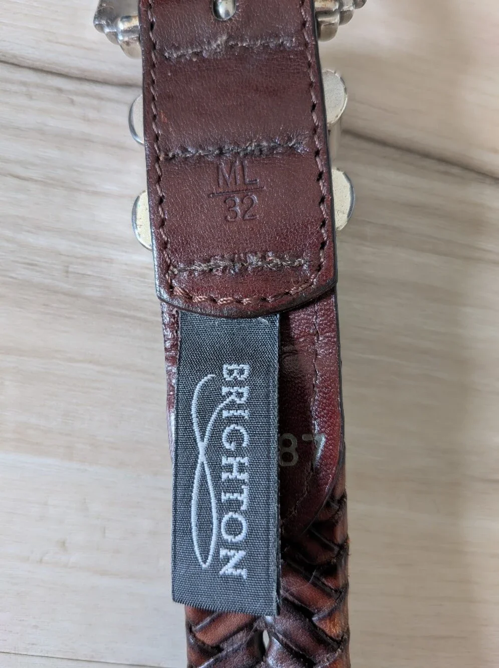 Brighton Braided Belt Women's 32
